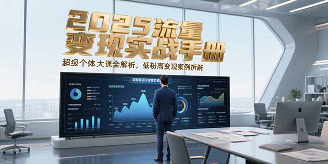 （15188期）2025流量变现实战手册，超级个体大课全解析，低粉高变现案例拆解-创客空间