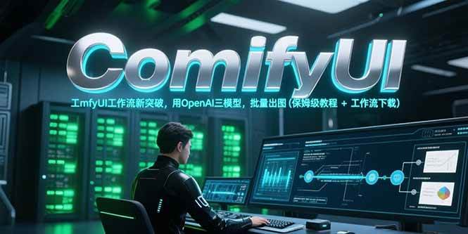 ComfyUI工作流新突破，用OpenAI三模型，批量出图(保姆级教程+工作流下载)-创客空间