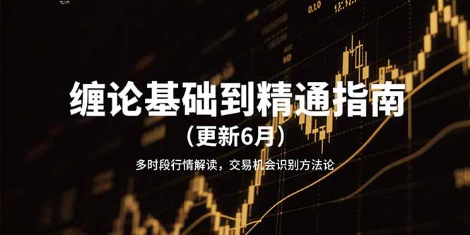 （15184期）缠论基础到精通指南（更新6月）多时段行情解读，交易机会识别方法论-创客空间