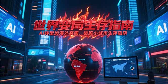 （15220期）付费文章《世界变局生存指南，AI转型加海外突围，破解小城市生存陷阱》-创客空间