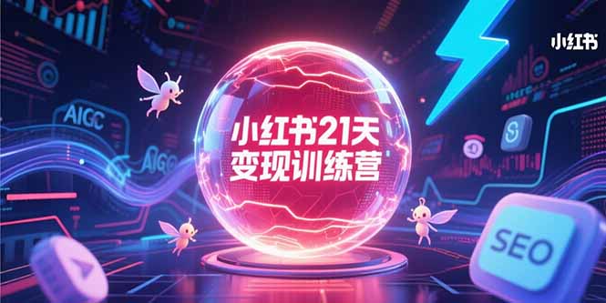 （15328期）小红书21天变现训练营，AIGC工具高效应用，SEO优化核心技巧-创客空间