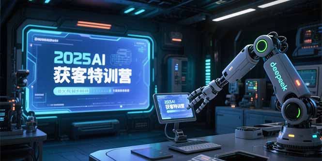 （15289期）2025AI获客特训营，AI图文视频全制作，deepseek工具实操教学-创客空间