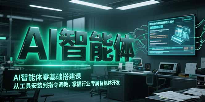 （15257期）AI智能体零基础搭建课，从工具安装到指令调教，掌握行业专属智能体开发…-创客空间