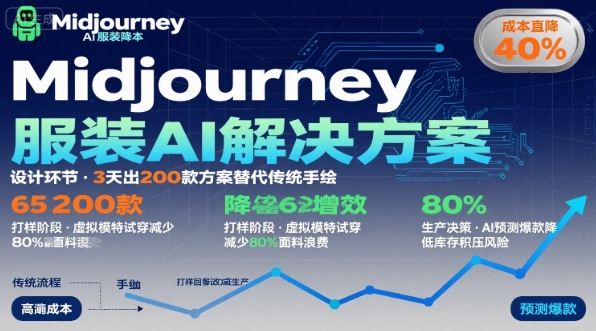 AI在服装领域的运用，使用midjourney做服装辅助企业降低成本-创客空间