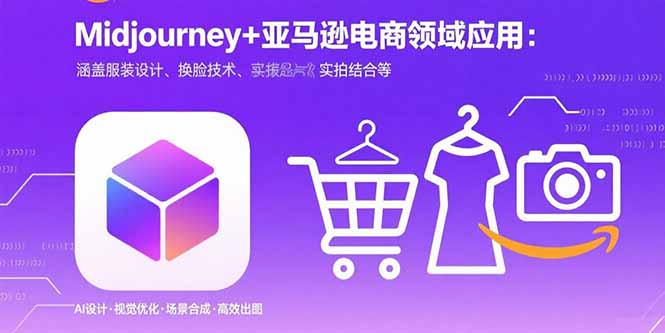 （15777期）Midjourney+电商领域商业应用：涵盖服装设计、换脸技术、实拍结合等-创客空间