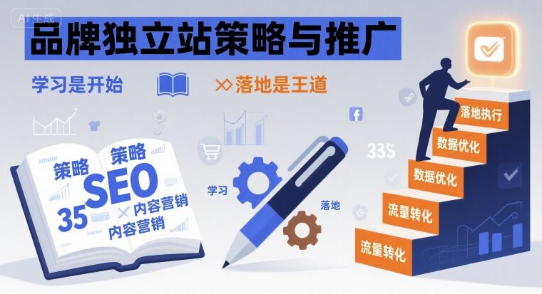 品牌独立站策略与推广，学习是开始，落地是王道-创客空间