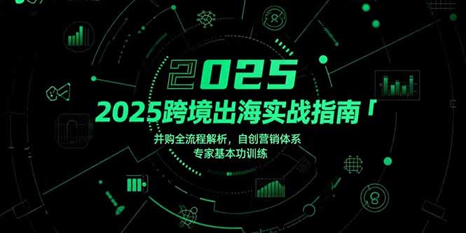 （15503期）2025跨境出海实战指南，并购全流程解析，自创营销体系，专家基本功训练-创客空间